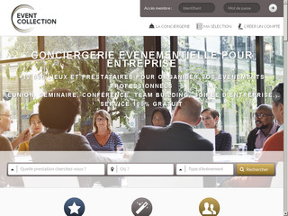 Détails : Service gratuit pour la Conciergerie evenementiel Event Collection à paris